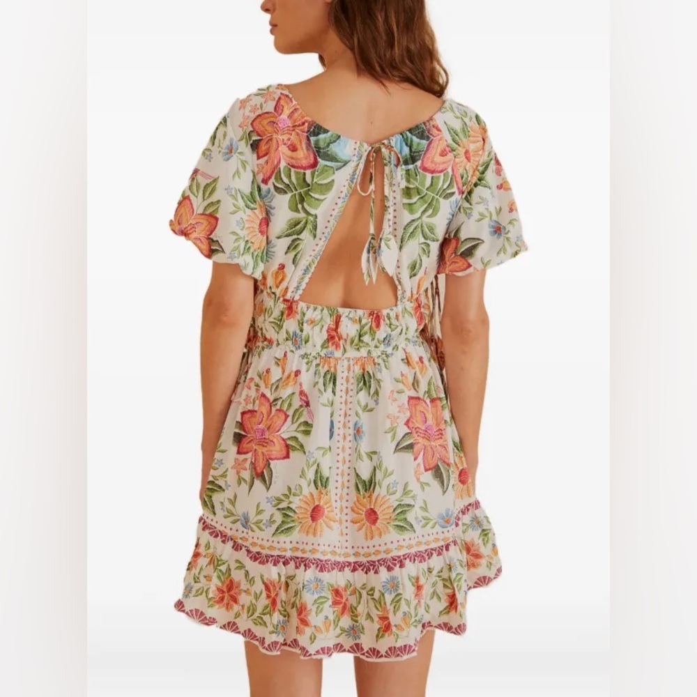 Farm Rio Floral Mini Dress